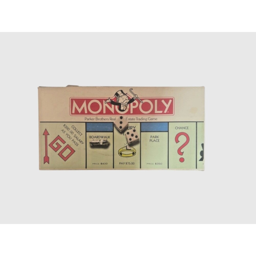 VINTAGE Monopoly 1996 Complete Classic Board Game Parker Brothers 90's